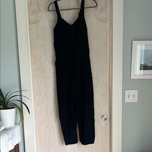 Waist Define Wide Leg Jumpsuit